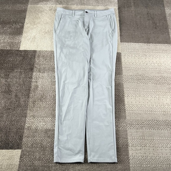 Lululemon Commission Pant Slim‎ Warpstreme Men's Size 33 Gray - Picture 1 of 11